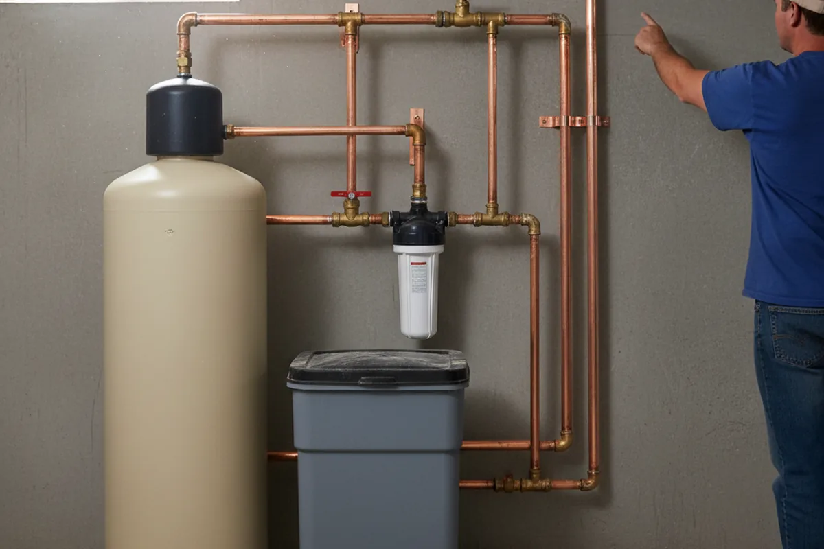 Whole-house water treatment system installed in Stafford
